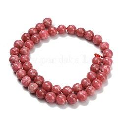 Brins de perles de thulite naturelles&nbsp;G-C280-B17-8mm