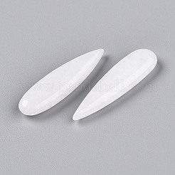 Natürliche weiße Jade Anhänger&nbsp;G-N348-02D