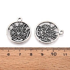 Tibetischer stil Aluminium Anhänger & Charms&nbsp;FIND-Z099-04AS-01