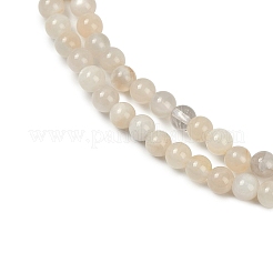 Opalo blancos naturales hebras&nbsp;X-G-D294-4mm-01