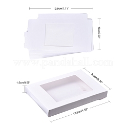 Scatola di carta kraft creativa pieghevole&nbsp;X-CON-L018-C04
