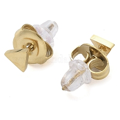 Ionenplattierung (IP) 304 Edelstahl Ohrstecker für Frauen&nbsp;EJEW-B109-04A-G