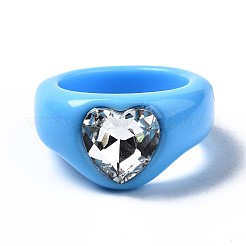 Anelli per le dita in acrilico opaco&nbsp;RJEW-Q162-001A