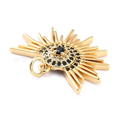 Pendentifs en laiton avec zircone cubique&nbsp;KK-J276-11G