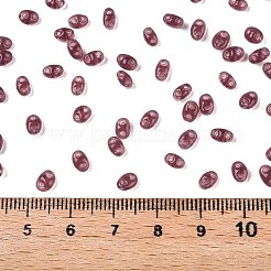 Nachahmung von Jadeglas-Saatperlen&nbsp;SEED-T006-01B