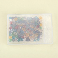 10 Farben Glasperlen&nbsp;EGLA-SZ0001-41