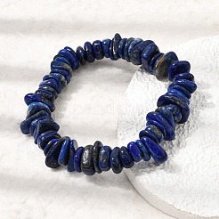 Braccialetti elastici con perline di lapislazzuli naturali&nbsp;LS-GG-CBA0FEA-01A
