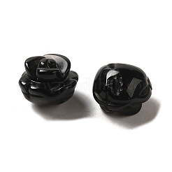 Perline sparse di agata nera naturale tinta e riscaldata&nbsp;G-O156-B-05A
