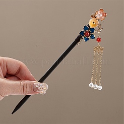 3 Stück Haarstäbe aus Glas in 3 Stilen&nbsp;MRMJ-DJ0001-13B