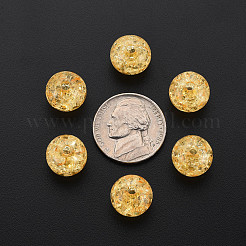 Perles en acrylique transparentes craquelées&nbsp;LS-MACR-S373-66A-N13