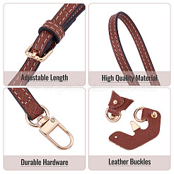 Flache Taschengurte aus PU-Leder&nbsp;FIND-TA0007-93