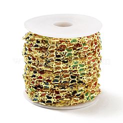 Catena a maglia a farfalla in ottone ecologica fatta a mano&nbsp;CHC-E023-11G