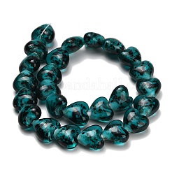 Perline murano con sabbia d'oro fatto a mano&nbsp;LA-T031-01C