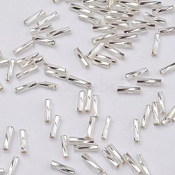 Glasperlen mit gedrehten Trompeten&nbsp;SEED-E002-6mm-821#