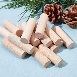 20 Stück Bastelstäbe aus Buchenholz&nbsp;DIY-NB0006-51