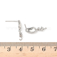 Risultati dell'orecchino della vite prigioniera d'ottone&nbsp;KK-D369-01P