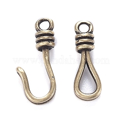 Gancio in ottone e fermagli occhi&nbsp;KK-F120-016AB
