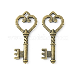 Tibetischer stil Aluminium Anhänger & Charms&nbsp;TIBEP-LF1312YKG-AB-LF