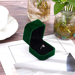 Scatola anello di velluto&nbsp;VBOX-WH0003-07A
