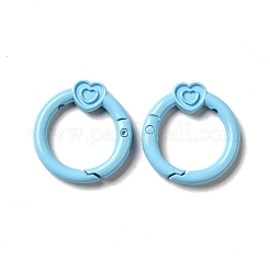 Anillos de puerta de resorte de aleación pintados con spray&nbsp;ALRI-Q362-02G