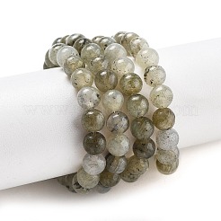 Chapelets de perles en labradorite naturelle&nbsp;G-O155-05B-4mm