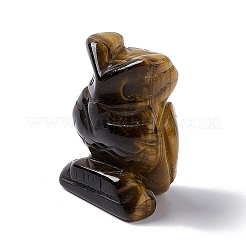 Tigre naturale decorazioni di visualizzazione occhio&nbsp;DJEW-G031-02A