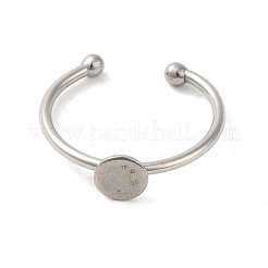 Anlaufgeschützte Padringfassungen aus Edelstahl 304&nbsp;STAS-H217-01P-01