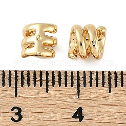Perline zirconi micro pave  in ottone&nbsp;KK-P283-12G
