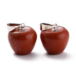 Ciondoli diaspro rosso naturale&nbsp;G-Z022-01L