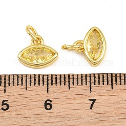 Laiton pavé de zircons cubiques&nbsp;CU-CBA3D67-11G-05