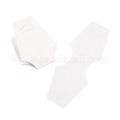 Weißen Halskette Schmuck-Displays Karten&nbsp;X-NDIS-ZX002