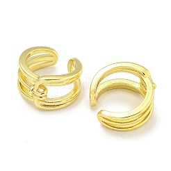 Boucles d'oreilles en laiton&nbsp;EJEW-C104-057G