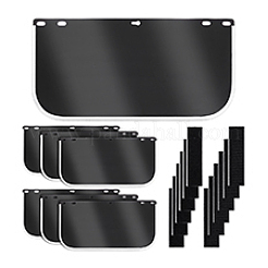 6 casque de sécurité pour animaux de compagnie avec bordure en aluminium&nbsp;AJEW-PH0008-25