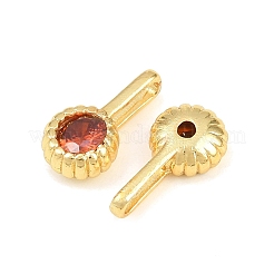 Laiton pavé de zircons cubiques&nbsp;KK-K340-45G-01