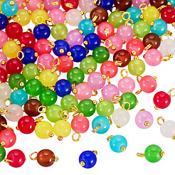 110pcs 11 Farben Glasanhänger&nbsp;PALLOY-TAC0288