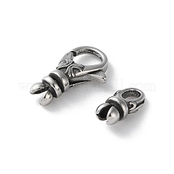 Ensembles de fermoirs mousquetons en acier inoxydable 316&nbsp;STAS-D303-10AS-02