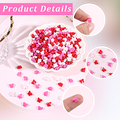 500pcs perles acryliques opaques&nbsp;SACR-PA0001-20B