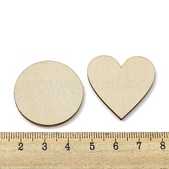 100 Stück unfertige Holzanhänger&nbsp;WOOD-XCP0001-90