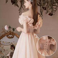 Remplacement de la fermeture éclair de la robe de mariée&nbsp;DIY-WH0496-05C-02