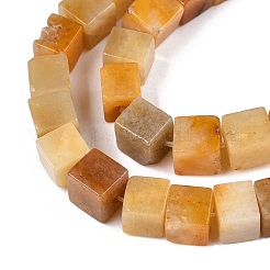 Topaz natural jade perlas hebras&nbsp;G-T139-8x8-30B