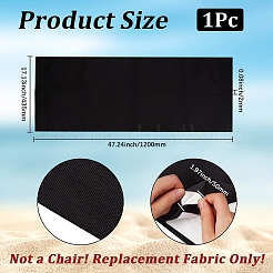 1 pieza de tela de repuesto para silla de playa de lona&nbsp;AJEW-GF0015-48C