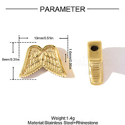 304 Edelstahlperlen&nbsp;STAS-OY010-85G