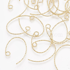 Crochets d'oreille en laiton&nbsp;X-KK-S348-032