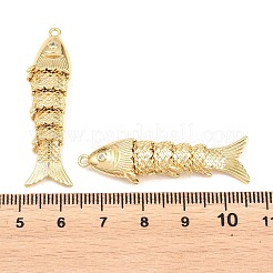 Messing micro pave klare zirkonia anhänger&nbsp;KK-P353-15G-01