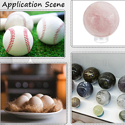 30 Stück Acryl-Mini-Ball-Displaysockel&nbsp;AJEW-CN0005-58