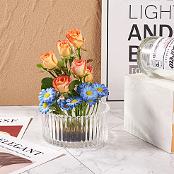 1 Stück Messing & Kunststoff Blumennadel Frösche&nbsp;DIY-MB0001-04