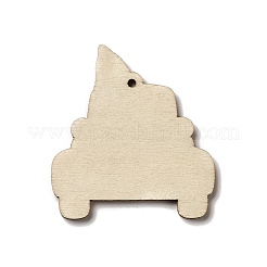 Pendentifs en bois imprimé simple face&nbsp;LS-WOOD-H102-02J