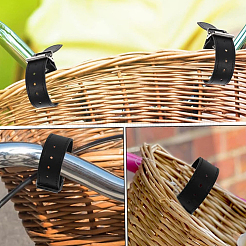 4 Paar Fahrradkorbgurt aus Kunstleder&nbsp;AJEW-CL0001-32A