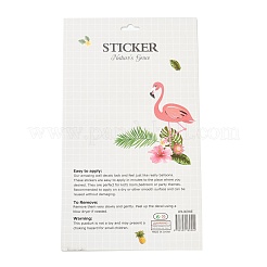 Selbstklebender Sticker aus Papier mit Glitzer&nbsp;DIY-A017-01E