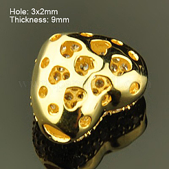 Pendentifs en laiton avec zircone cubique&nbsp;ZIRC-D007-1G